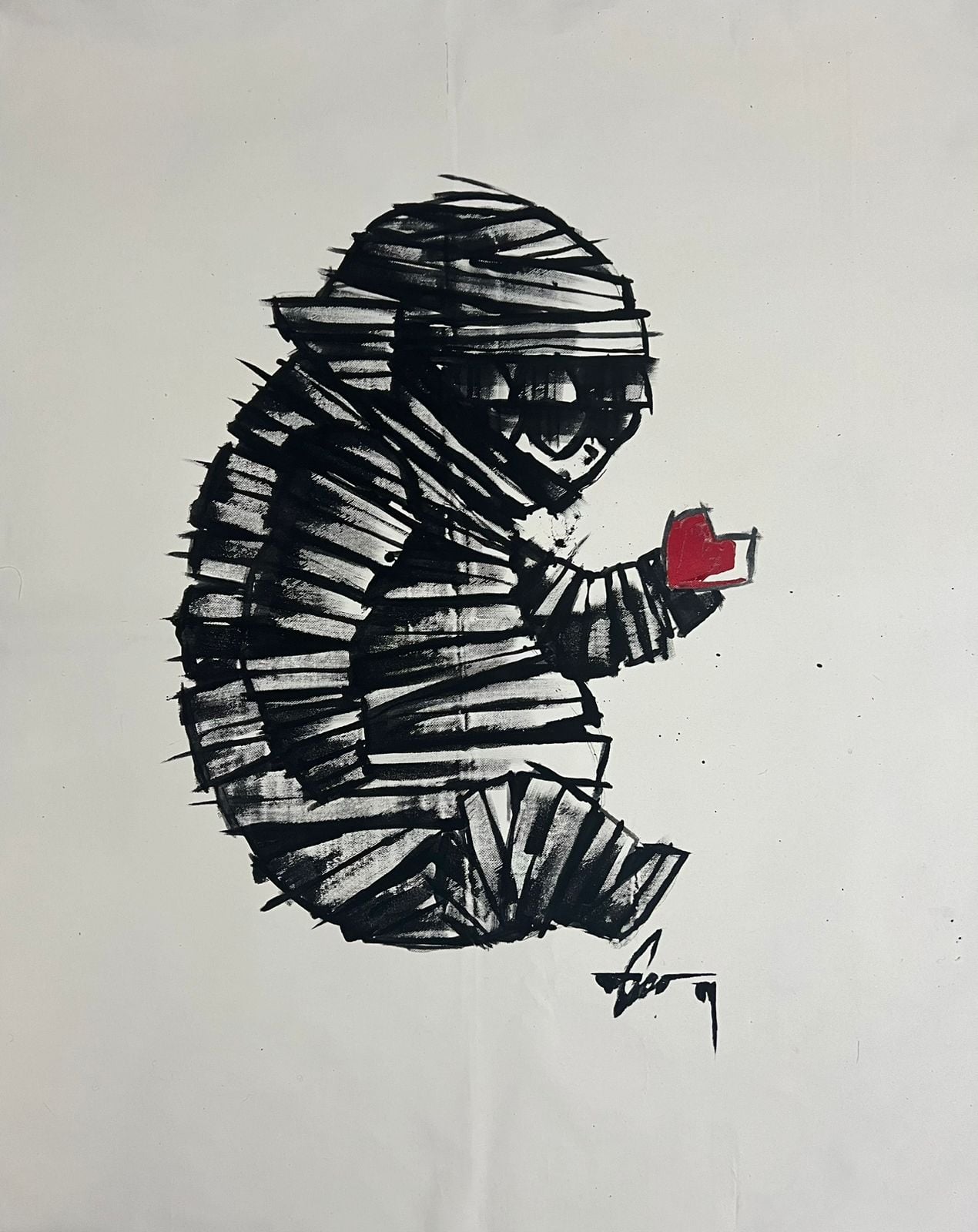 Teeth Gifted Heart by Guava De Art