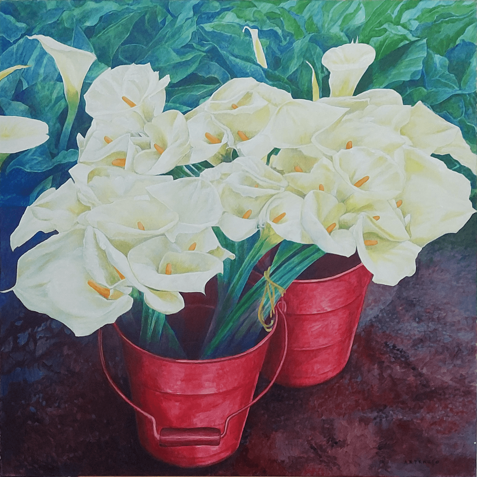 Baldes Vermelhos by Artencio